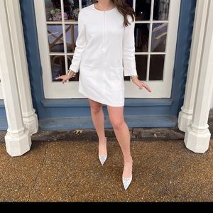 White/Ivory Elizabeth and James Mini Dress